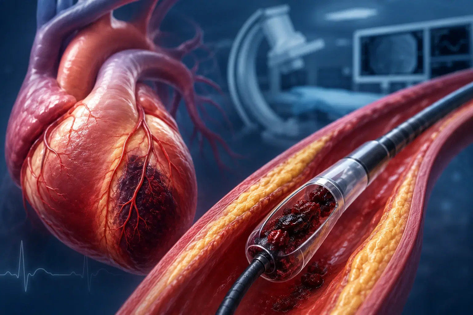 Advanced Clot Removal in Heart Attack