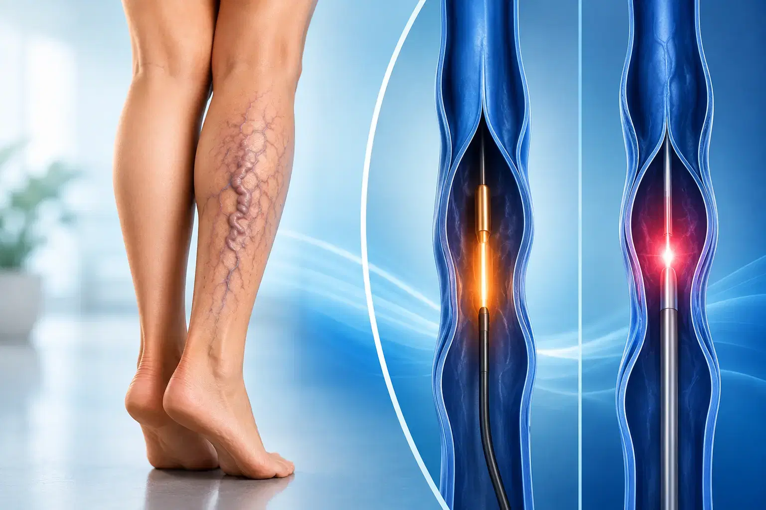 Varicose Veins Treatment: Radiofrequency Ablation vs Laser Therapy